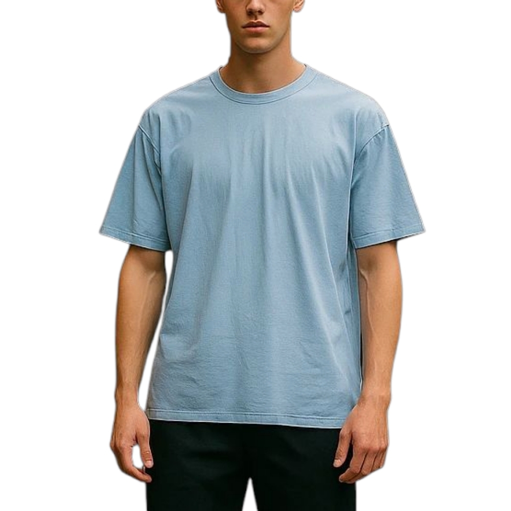 Amazon Essentials Blue Men's XL Light Short Sleeve Tee Shirt - Soft Crew Neck